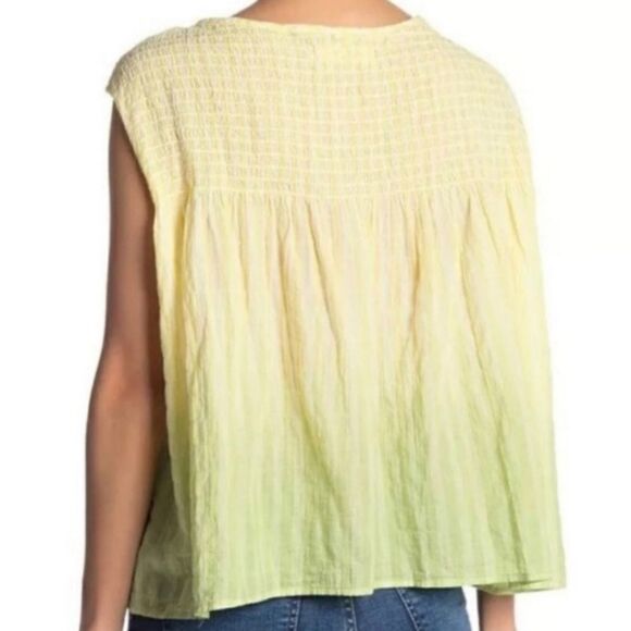 Free People Little Bit of Something Ombre Blouse - Picture 4 of 6